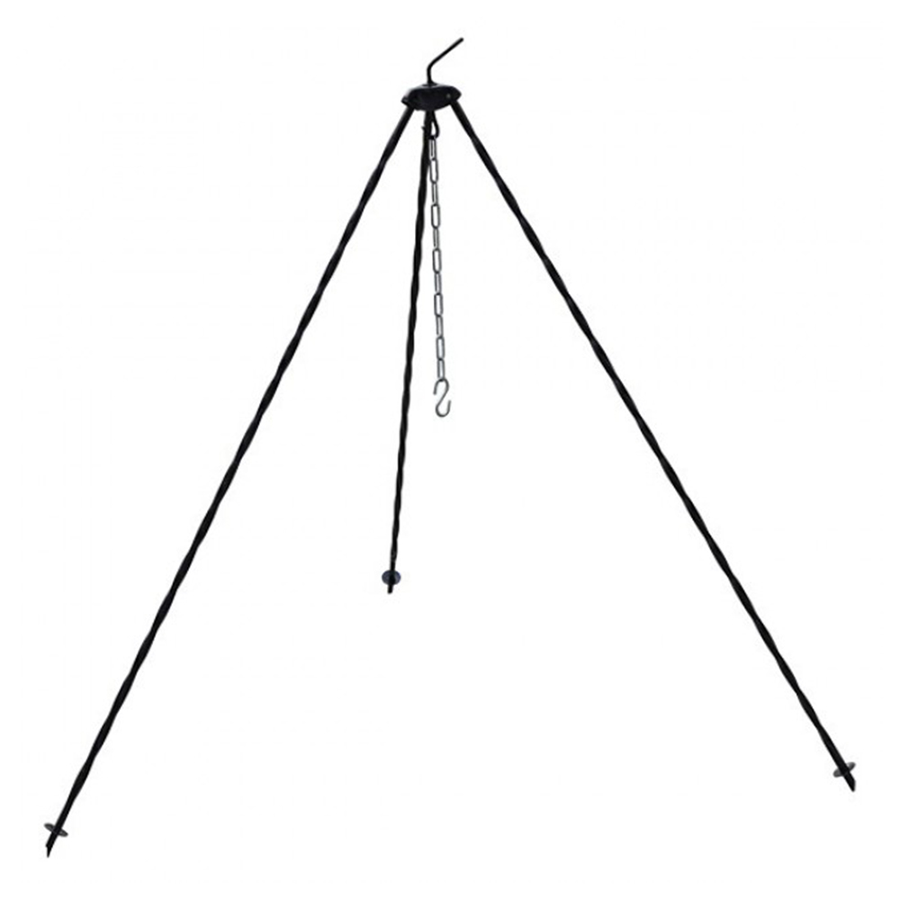Dreibein schwarz 120cm