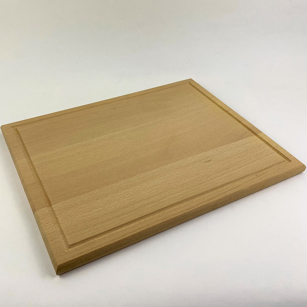 Holzbrett mit Rinne 40x30cm