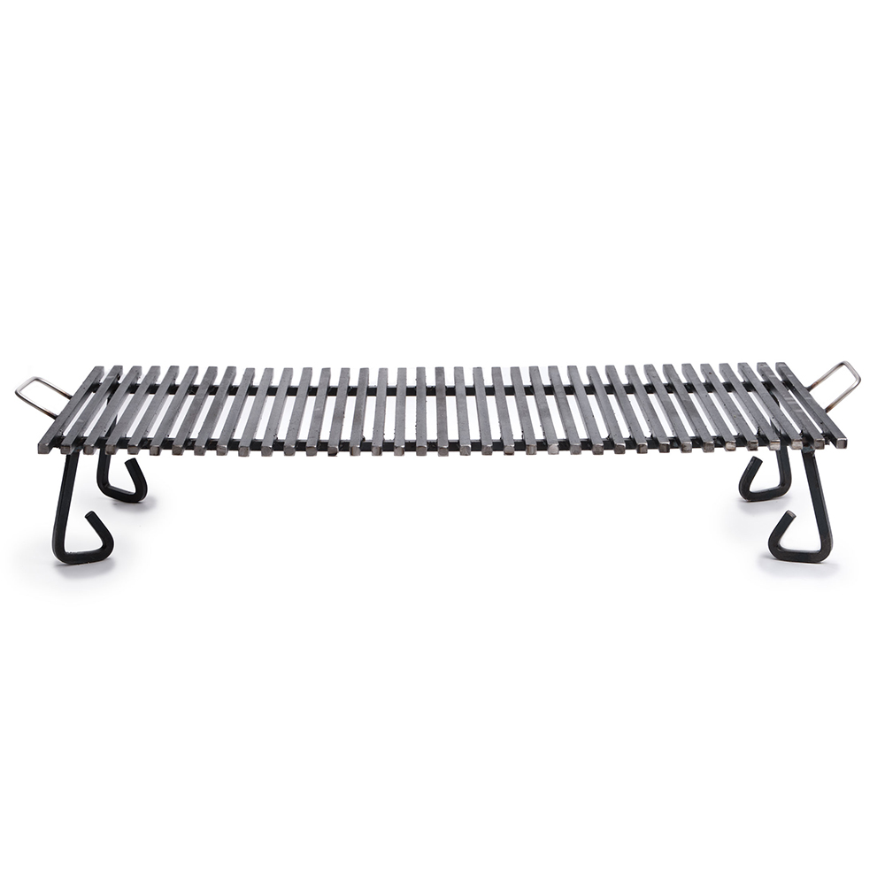 Grillrost massiv Stahl unbehandelt 75x40cm