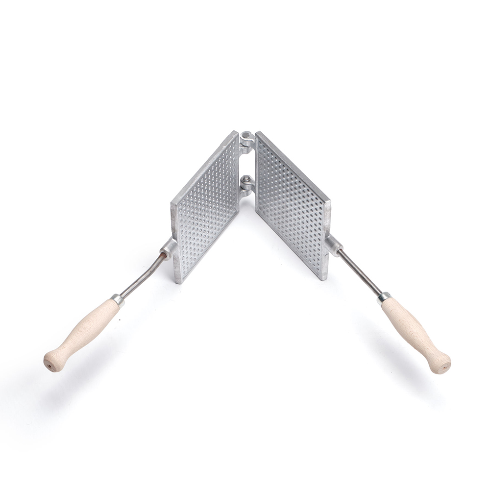 Waffeleisen eckig Aluguss 20x15cm