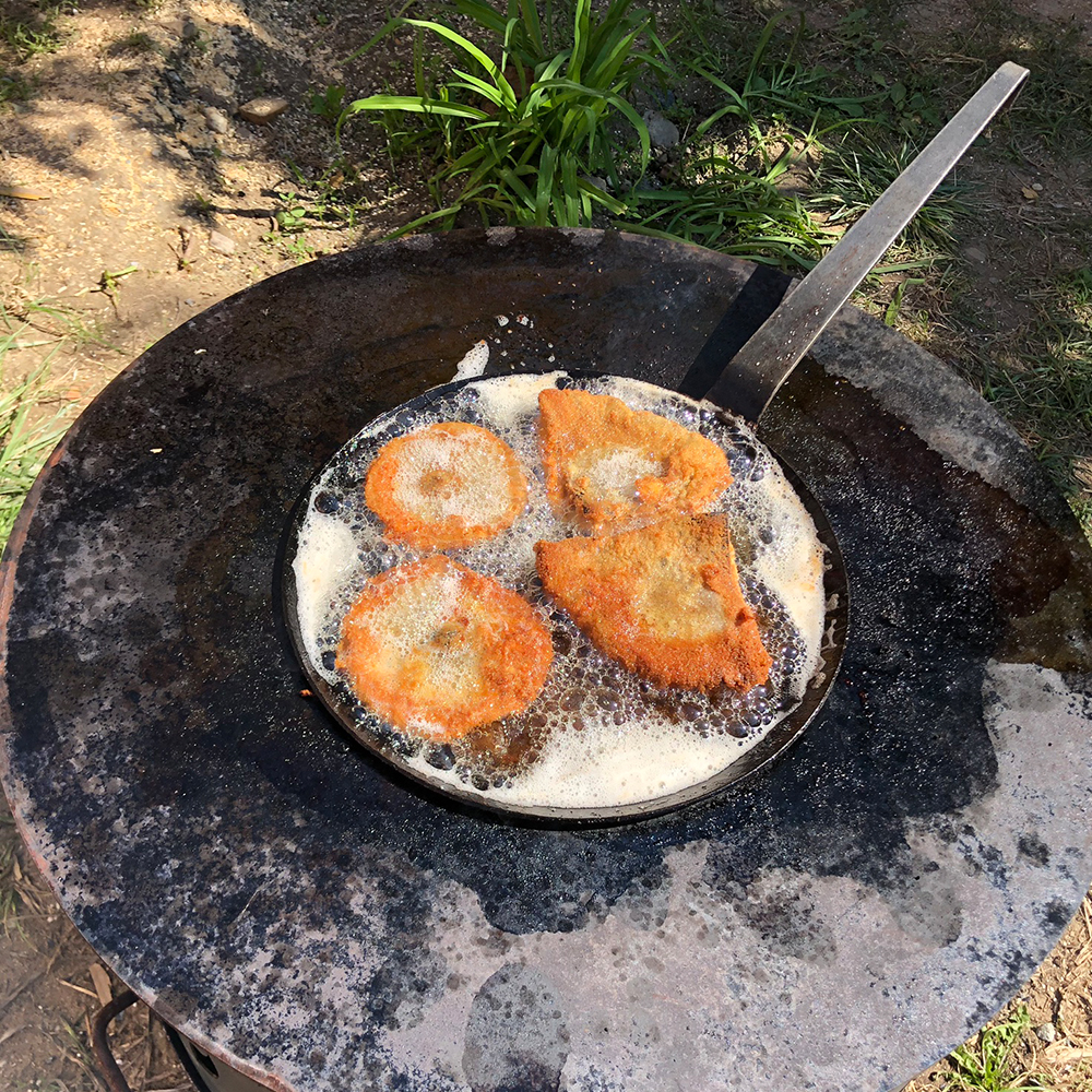 Schmiedeeiserne Bratpfanne (alle Größen)